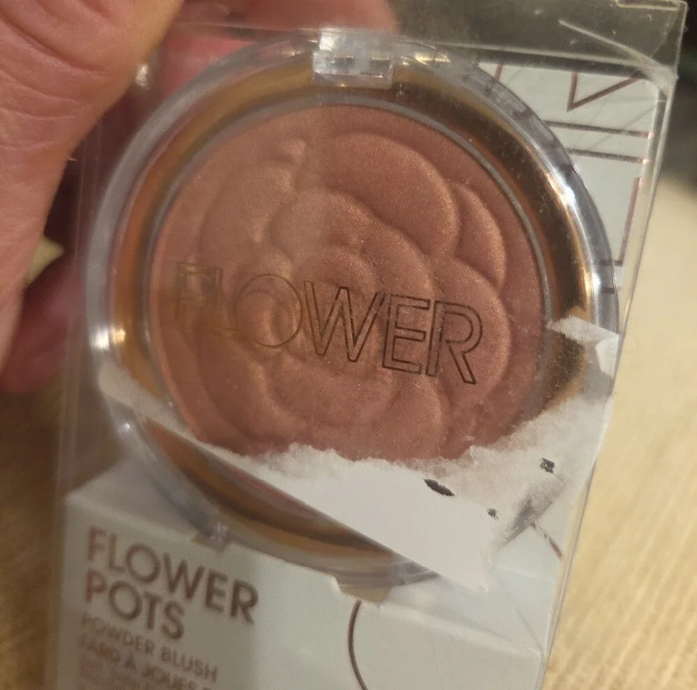 FLOWER Pots Powder Blush - Warm Hibiscus NiB
